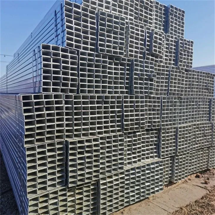 St37 saumaton hitsattu neliömäinen galvanoitu putki